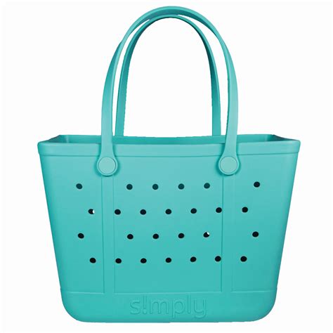 simply southern rubber beach bag.